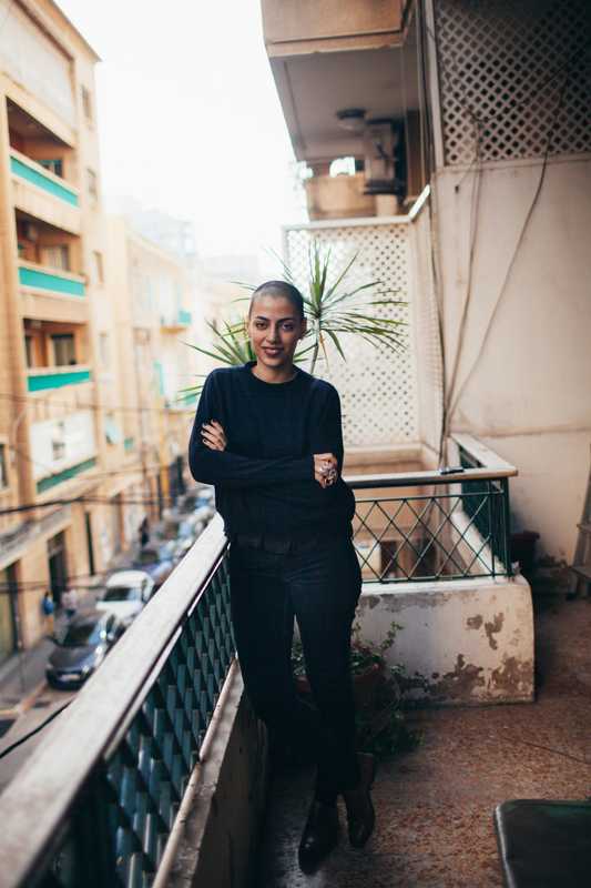 Beirut fashion designer Lara Khoury
