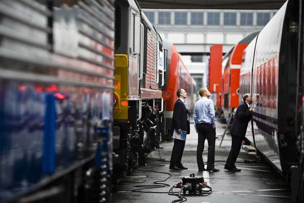 Inspecting the Talgo 250