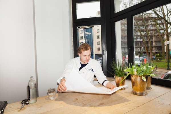 The chef Arno Verbeke