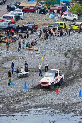 Racing at the Jimny Carnival