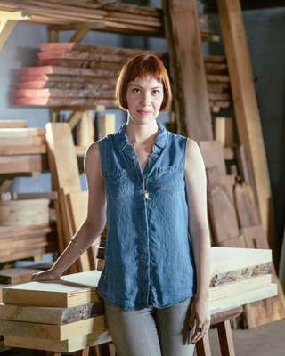 Celia Gibson of Moran Woodworked Furniture 