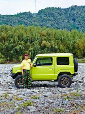 Jimny Club of Japan chairman Yutaka Nikaido