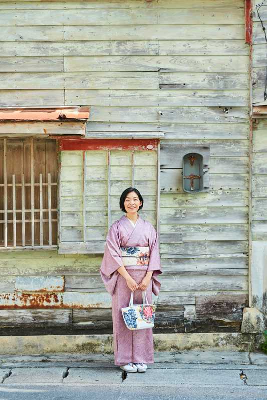Okinawan ‘bingata’ dye artist, Tomoko Nawa