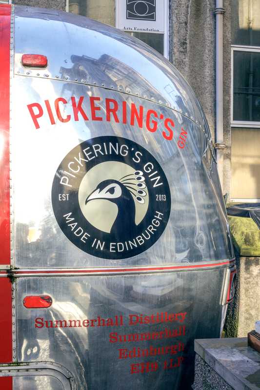 Pickering’s gin trailer