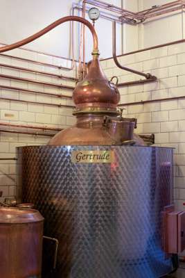 Copper pot still  Gertrude 