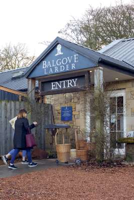 Entrance to  Balgove Larder