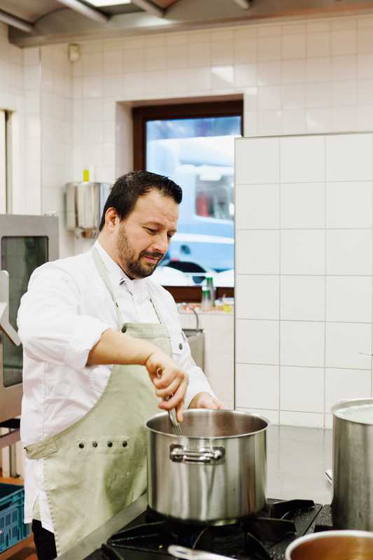 School chef Danny van der Vorm