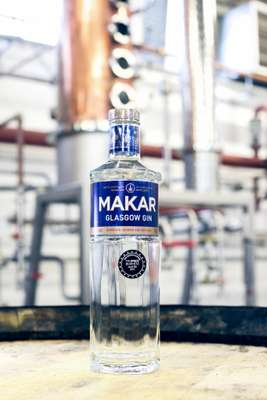 Makar Glasgow gin from the Glasgow Distillery Company