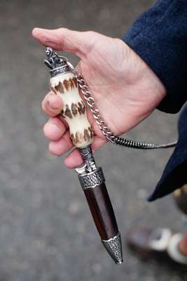 Traditional knives are part of a typical outfit