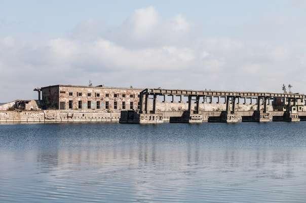 Old Soviet submarine station, Estonia
