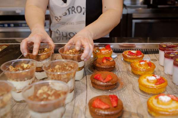 Italian desserts prepared on site 