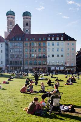 Downtown Munich, near Lodenfrey