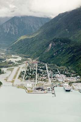 Skagway sits at the head of the Lynn Canal