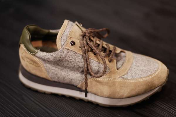 Wool-and-suede  trainers by Luis Trenker