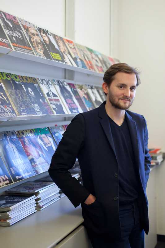 Alan Prada, 
managing editor of ‘L’Uomo Vogue’
