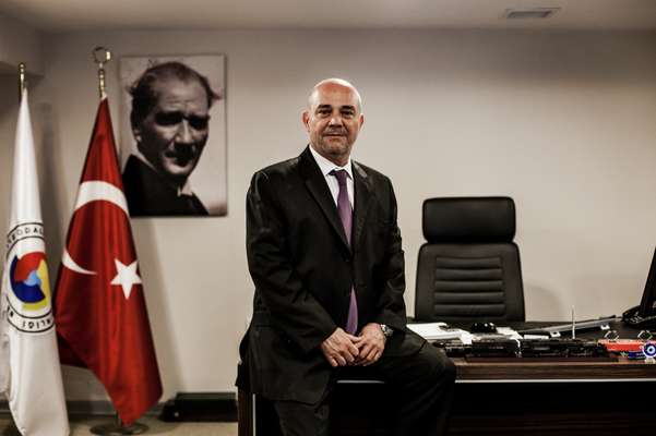 Huseyin Isteermis, general manager of BALO, at the company's HQ in Izmir