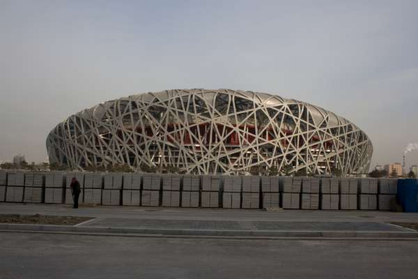 Herzog & de Meuron’s National Stadium, known as the Bird’s Nest