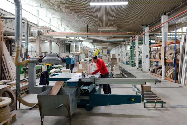 Inside the Treku factory 