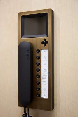 A sleek and secure Siedle video intercom