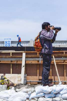 Heru Sri Kumoro on the job 