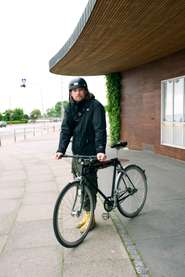 A Copenhagen cyclist