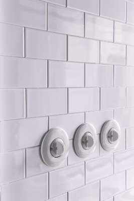 Porcelain light switches