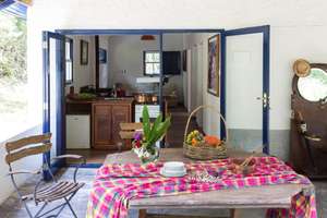 Dining area on the terrace