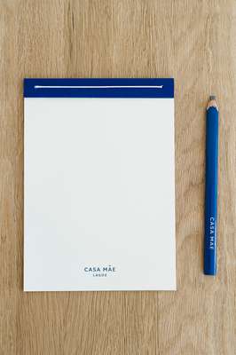 Casa Mãe notebook designed by Nambam