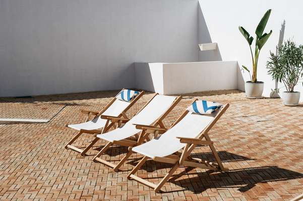 Deck chairs by Lona 