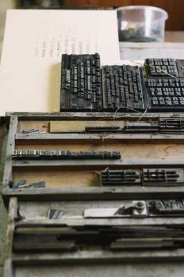 Letterpress parts