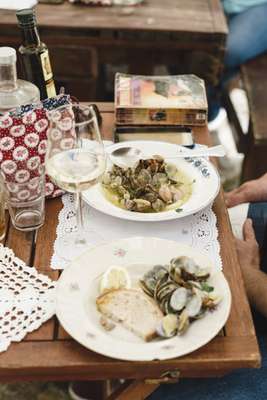 Clams at A Venda 