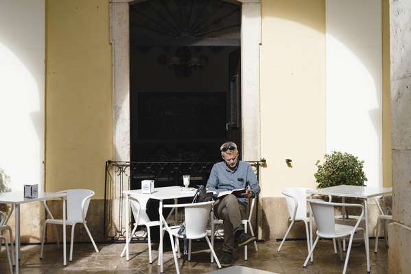 Café DaRosa’s terrace