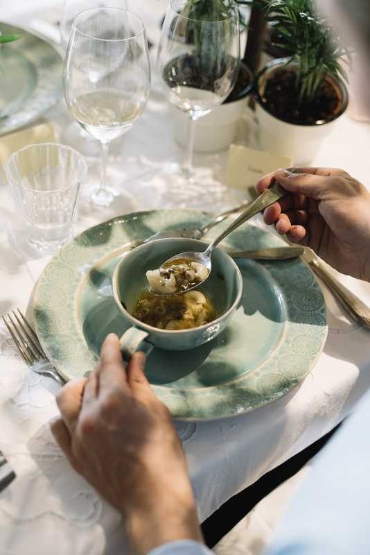 Cockle broth at Morgado do Quintão