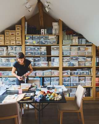 The loft at Pierre Yovanovitch’s office 