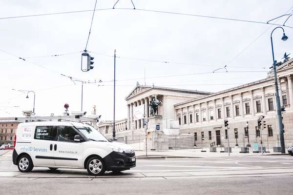 One of Vienna’s mobile-survey vehicles 