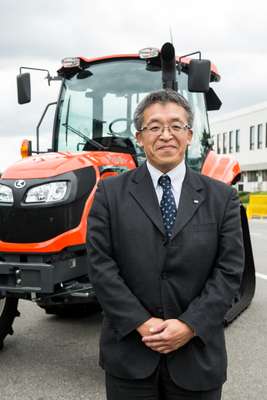 Yasuo Kammuri, Kubota's head of farm machinery for Japan