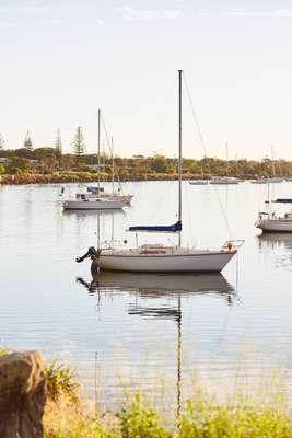 Boats at Yamba Marina