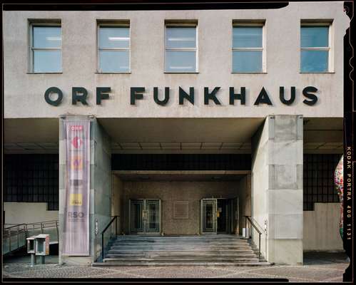 Funkhaus's main entrance