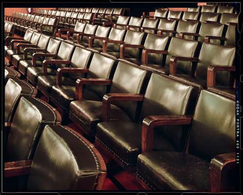 Leather seats, designed to be noise-free