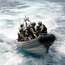 Special forces Frogmen launch Absalon’s rhib