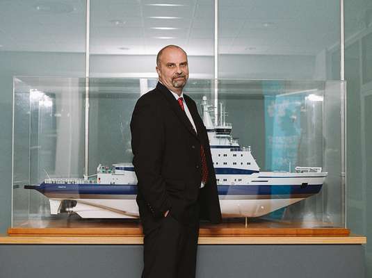 Jarkko Toivola, head of the Winter Navigation Unit, Finnish Transport Agency