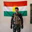 Peshmerga soldier at his base  outside Makhmour 