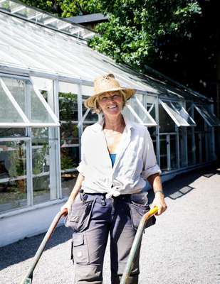 Gardener at Rosendal