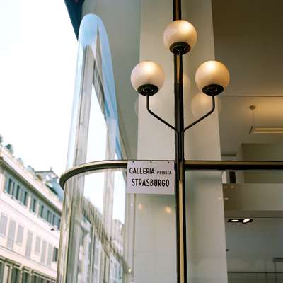 Lighting detail, Galleria Strasburgo