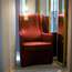 Luis armchair with reading lamp in Azucena showroom