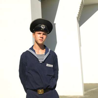 Russian naval serviceman 