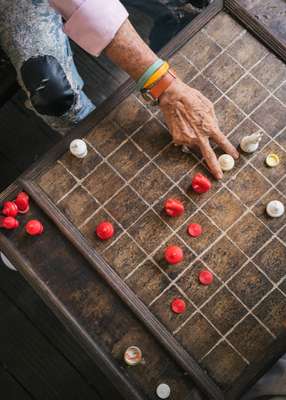 Chess under Taksin Bridge