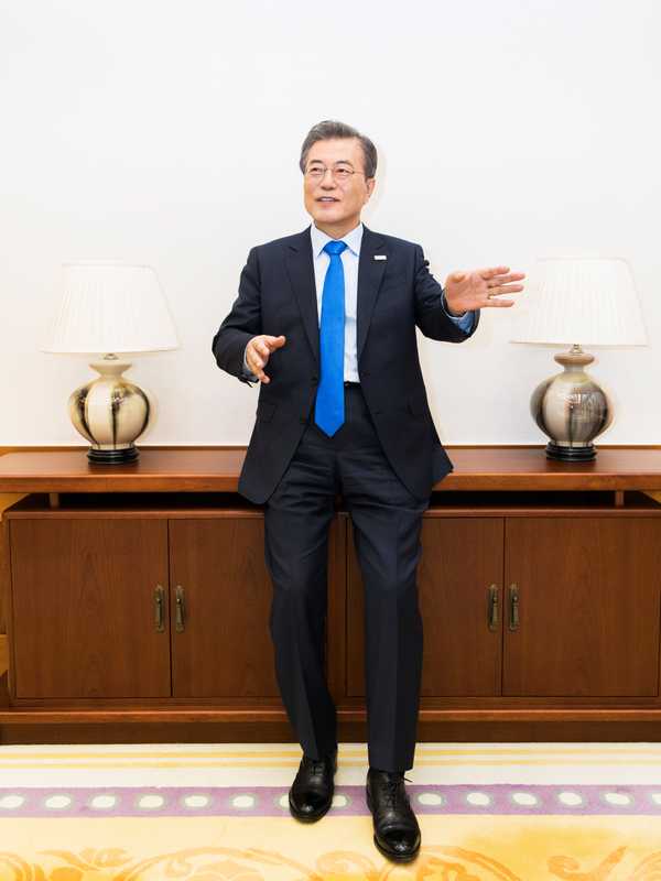 Moon has big plans for his tenure as president