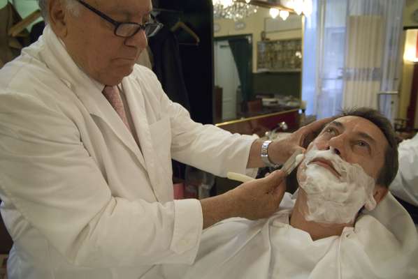 No. 37: Milan barber Franco Bompieri