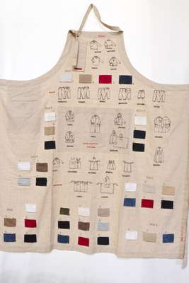 Barena’s first collection on an apron from 2001 